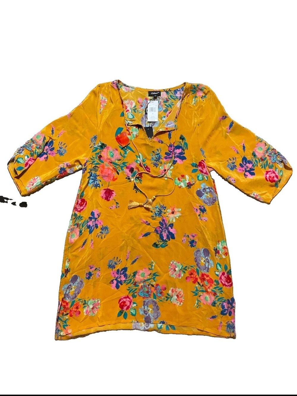 Tolani silk tunic, medium
